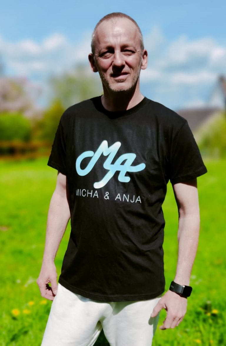 Das erste T-Shirt ist da…