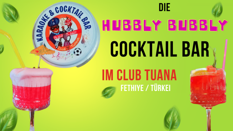Cocktails bei HUBBLY BUBBLY im Club Tuana
