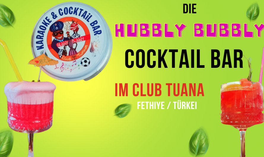 Cocktails bei HUBBLY BUBBLY im Club Tuana