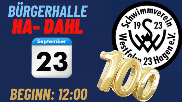 Sommerfest zum 100-jährigen Bestehen des SV Westfalen 23 e.V. Hagen