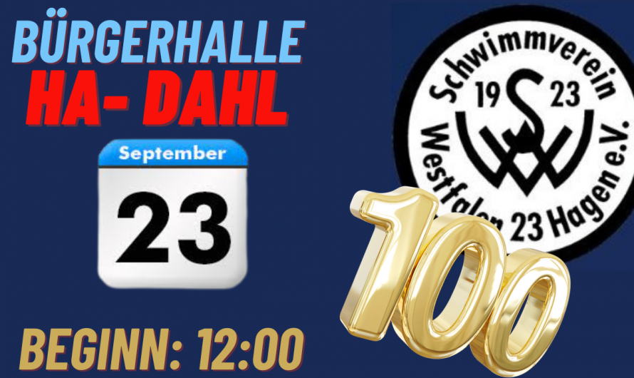 Sommerfest zum 100-jährigen Bestehen des SV Westfalen 23 e.V. Hagen