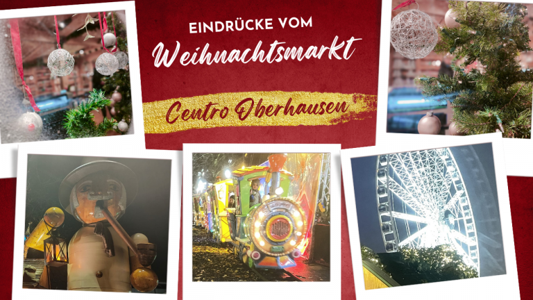 „Festliche Stimmung auf dem Weihnachtsmarkt im Westfield Centro Oberhausen | Eindrücke und Highlights [19.11.23]“