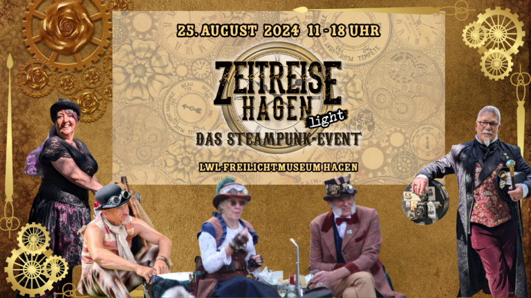 Zeitreise Hagen (light) – Das Steampunk Event im Freilichtmuseum