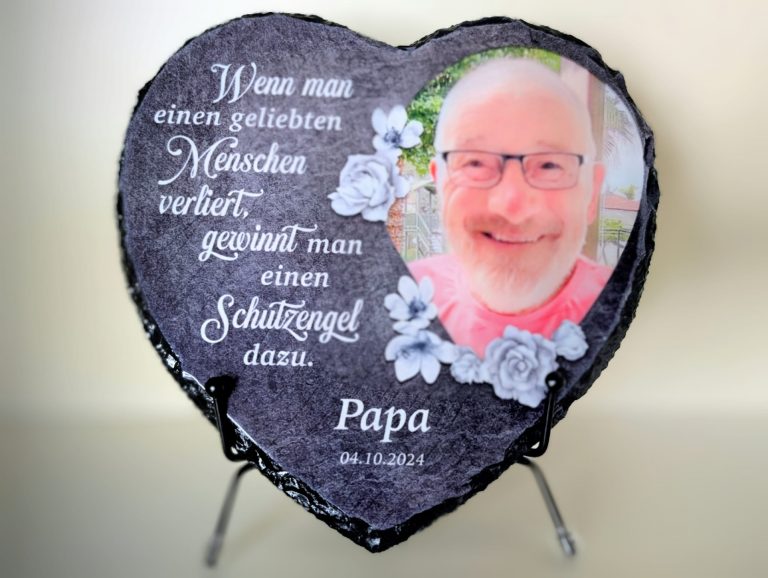 In stiller Erinnerung an Papa und Schwiegerpapa, der immer einen Platz in unseren Herzen haben wird