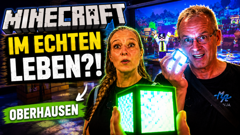 Minecraft im echten Leben? Wir haben die Minecraft Experience in Oberhausen getestet