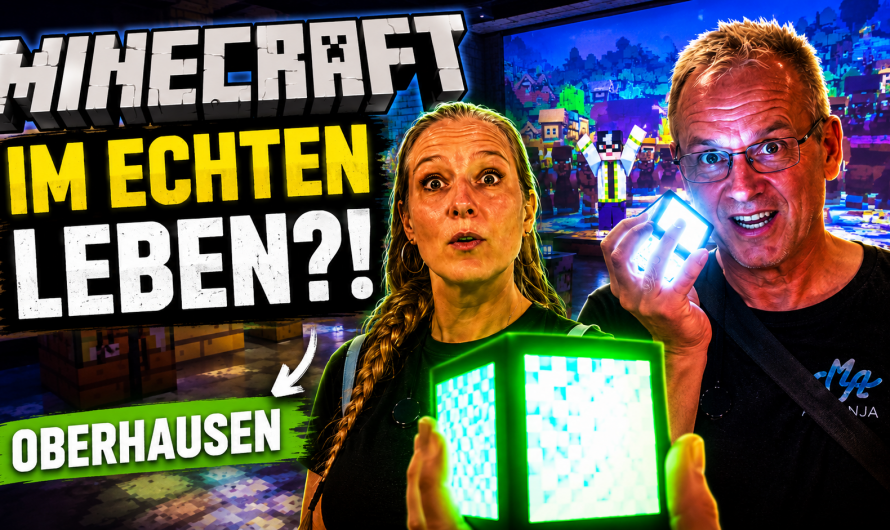 Minecraft im echten Leben? Wir haben die Minecraft Experience in Oberhausen getestet