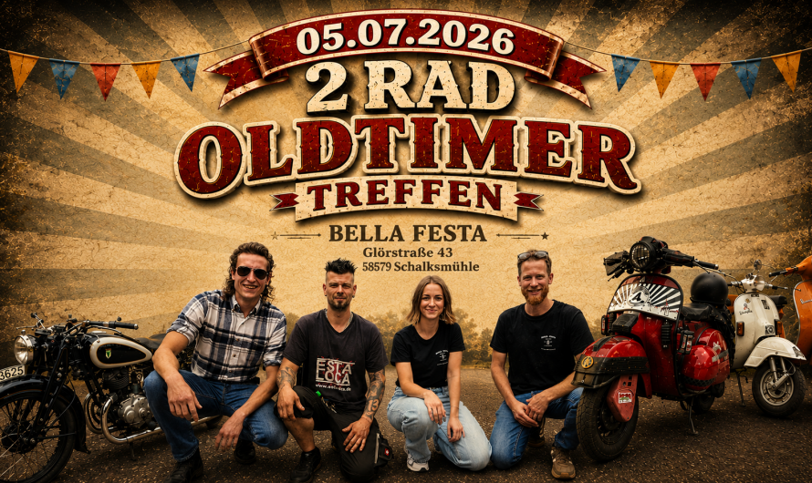 2 – Rad Oldtimer Treffen bei Bella Festa 2026 in Schalksmühle